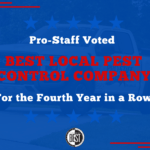 For the Fourth Year in a Row, Pro-Staff Wins Best Pest Control Company Award